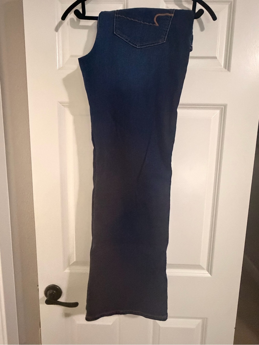 American Eagle Outfitters Dark Blue Denim Maxi Dress